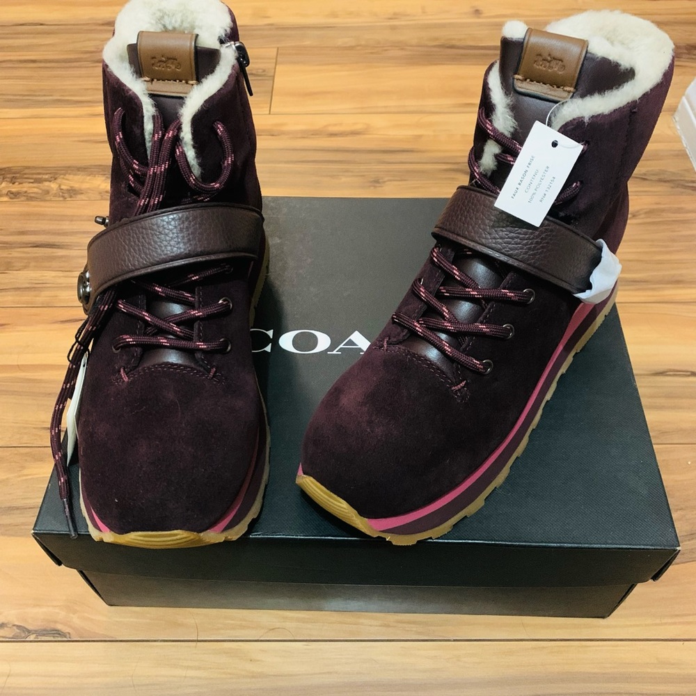 Coach City Hiker Boots